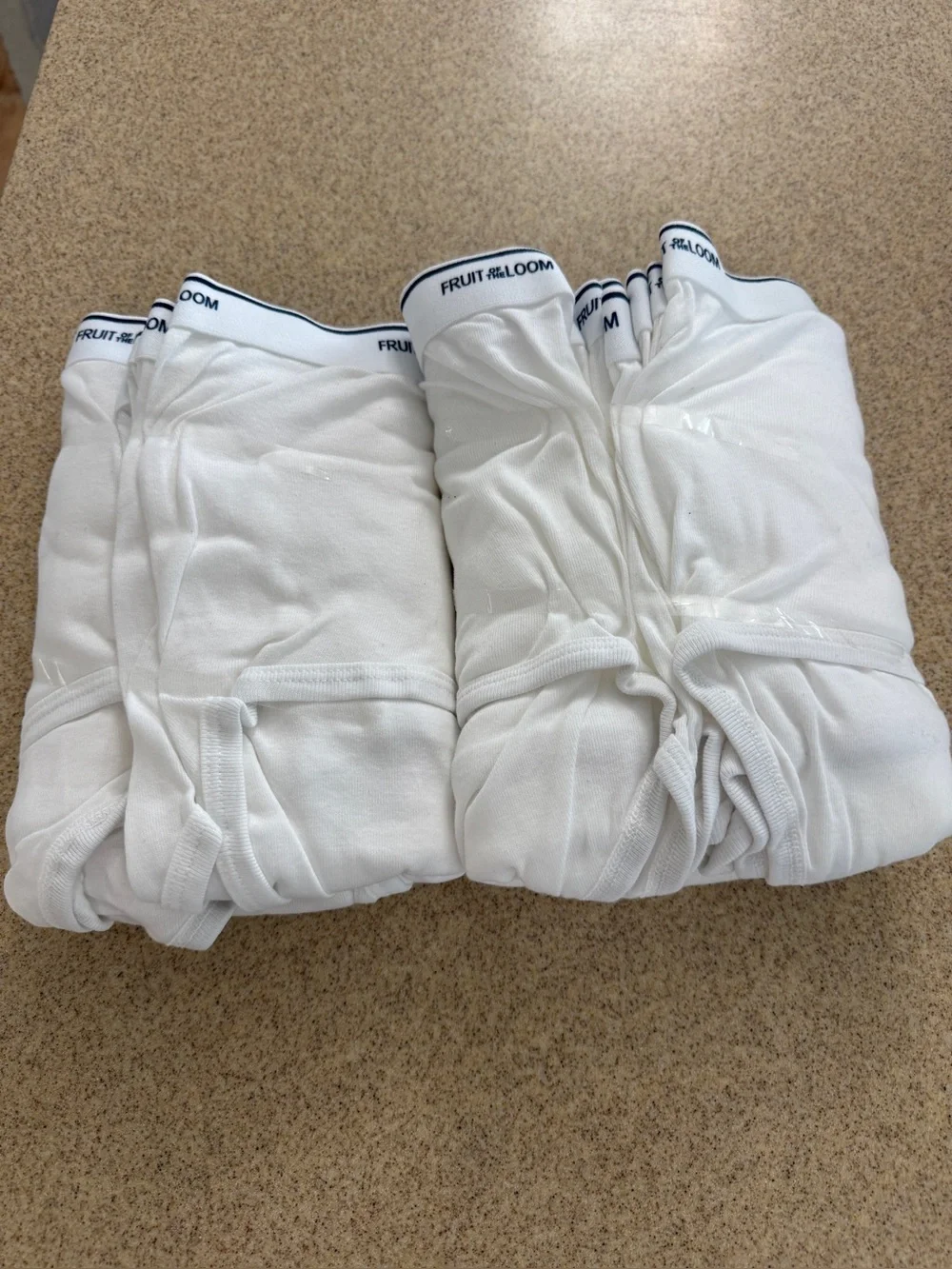 Fruit Of The Loom Men’s White Basic Briefs 11 Pair Underwear 2XL New Thity Whity